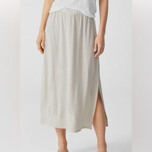NEW Eileen Fisher Jersey Straight Skirt XL